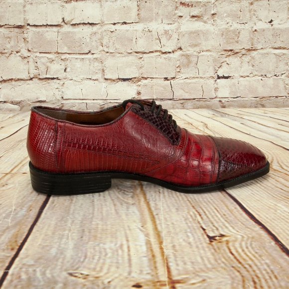 Stacy Adams Formal Snake Skin Dress Oxfords Shoes main image 4